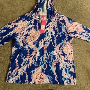 New Lilly Pulitzer hoodie size M